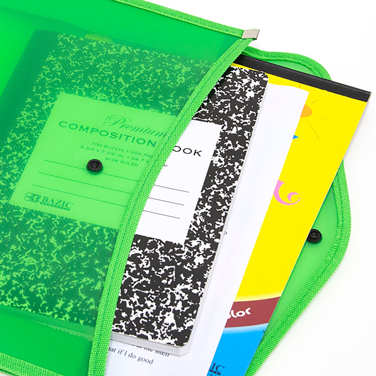 BAZIC Document Holder V-Flap Legal Size