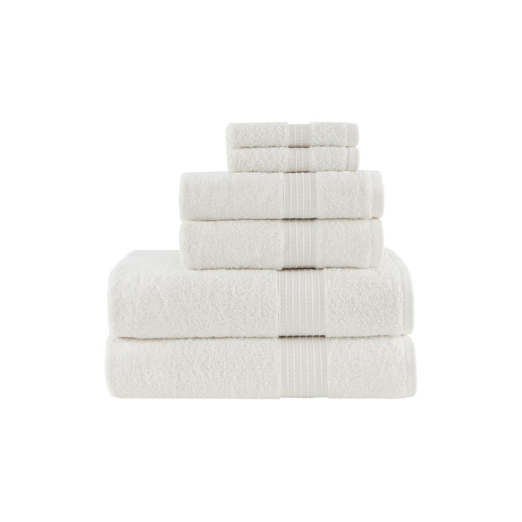 Gracie Mills Emeric 6-Piece Organic Cotton Towel Set - Grace-9601