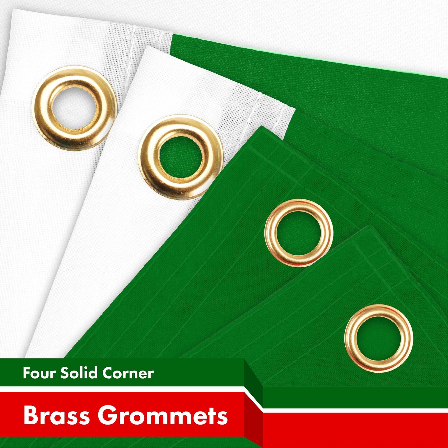 G128 3 Pack: Italy Italian Flag | 3x5 Ft | LiteWeave Pro Series Printed 150D Polyester, 4 Corner Brass Grommets | Country Flag, Vibrant Colors, Perfect For Balcony, More Durable Than 100D 75D Poly