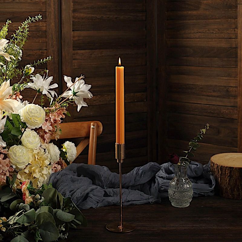 5 Unscented 9 in Premium Wax Taper CANDLES