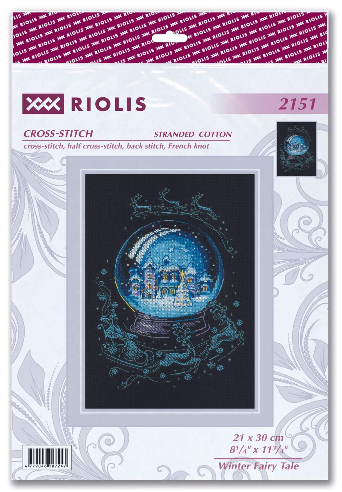 Winter Fairy Tale R2151 Counted Cross Stitch Kit