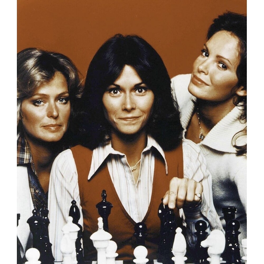 Charlies Angels Chessboard Photo Print