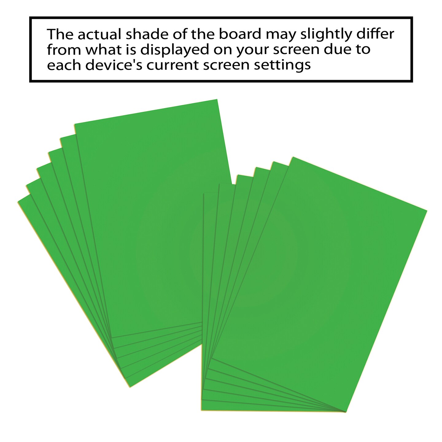 BAZIC 22&#x22; X 28&#x22; Poster Board - Green