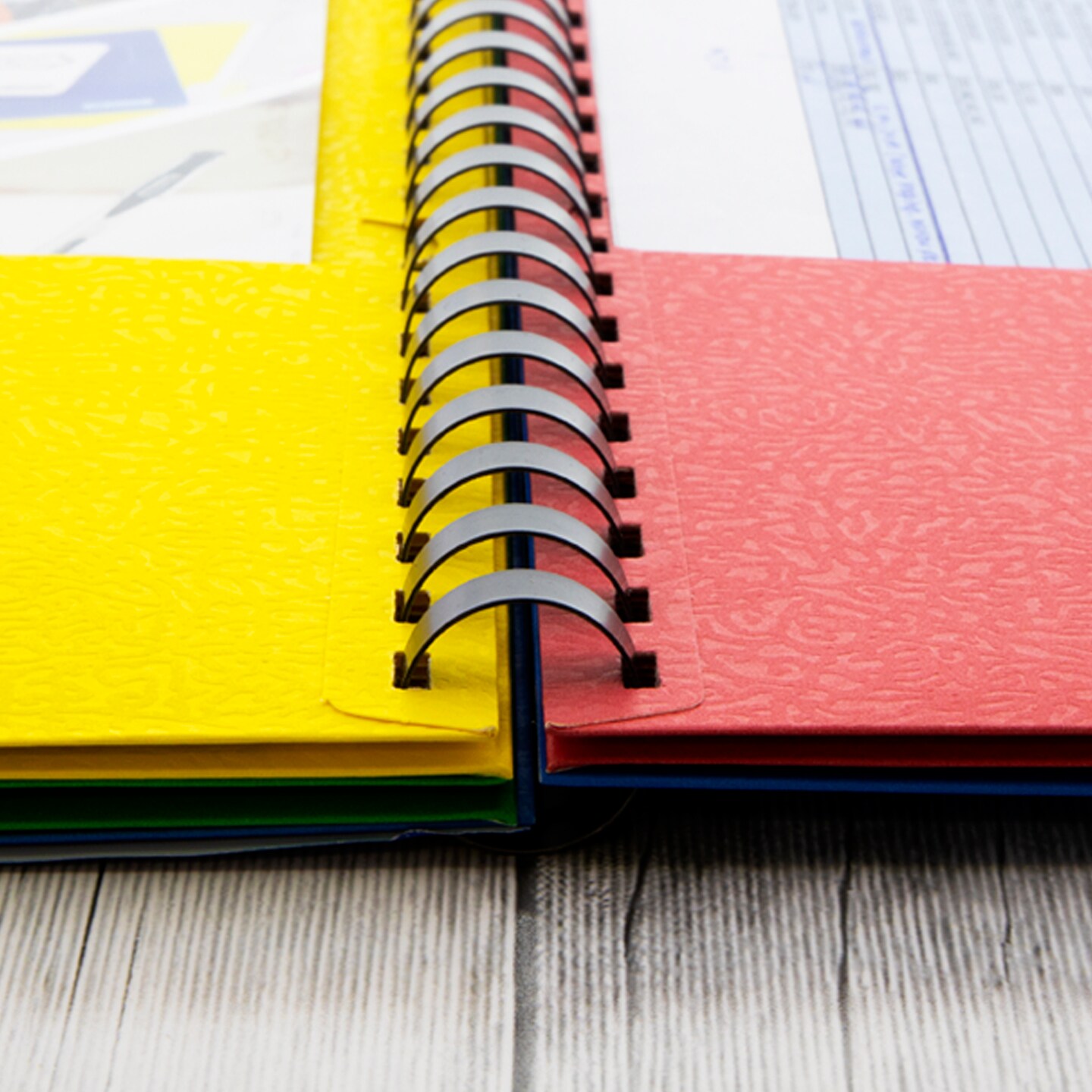 BAZIC 8-Pockets Portfolios Folder w/ View Cover