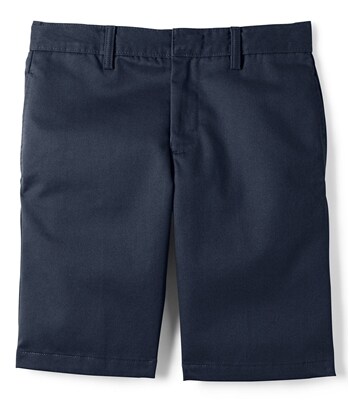 Boys School Uniform Flat Front Shorts | 60% Cotton 40% Polyester For Ultimate Comfortable | RADYAN&#xAE;