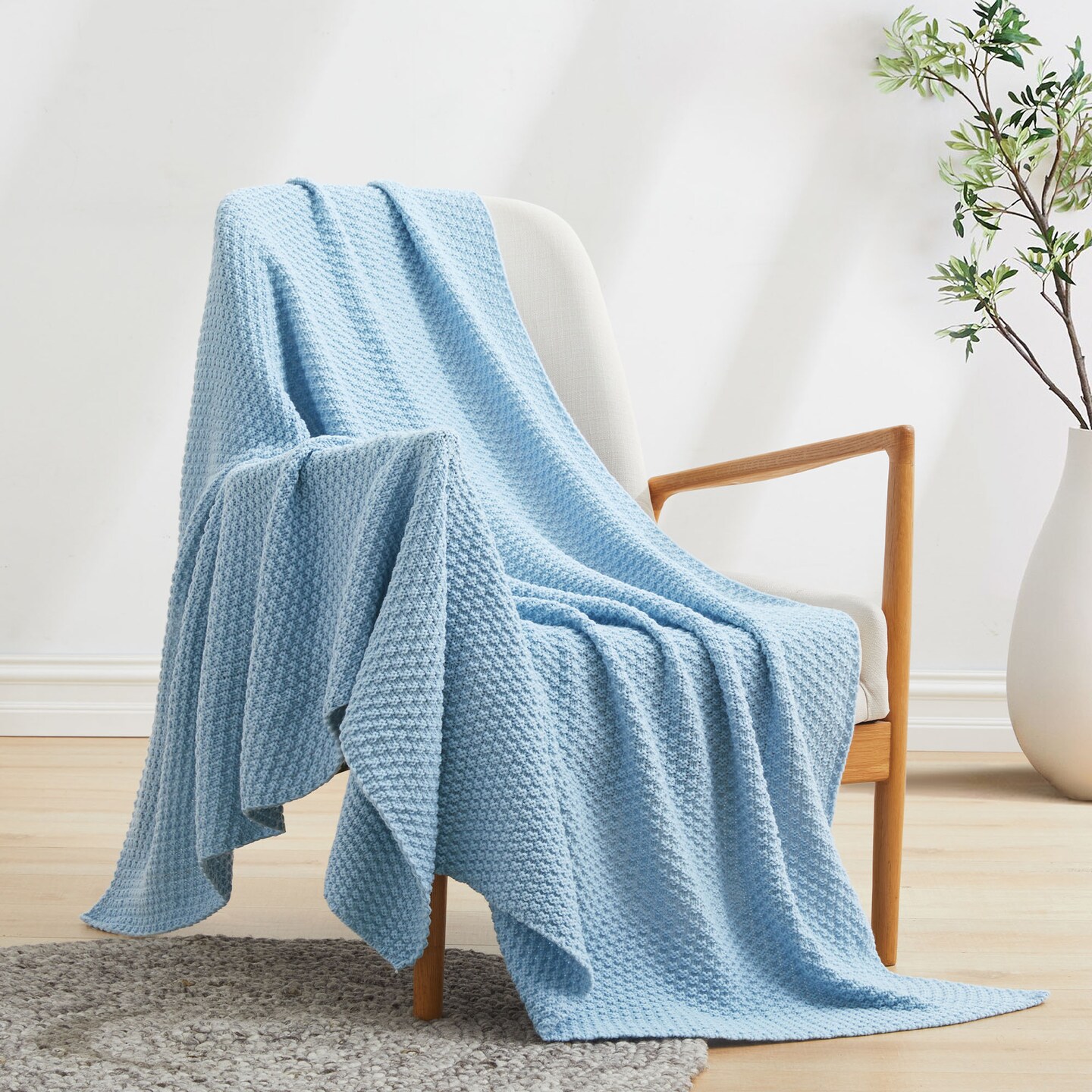 Peace Nest Super Soft Throw Blanket Lightweight Bed Blanket All Season Use