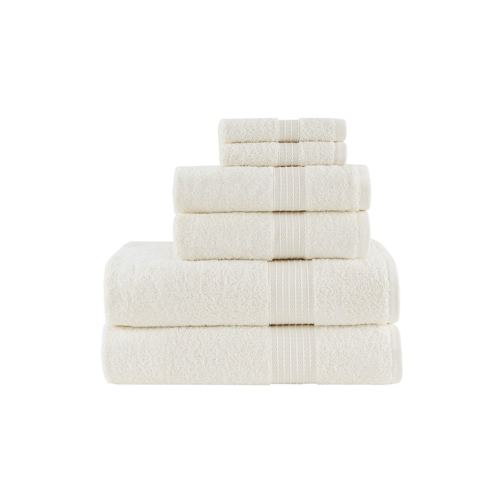 Gracie Mills   Emeric 6-Piece Organic Cotton Towel Set - GRACE-9601
