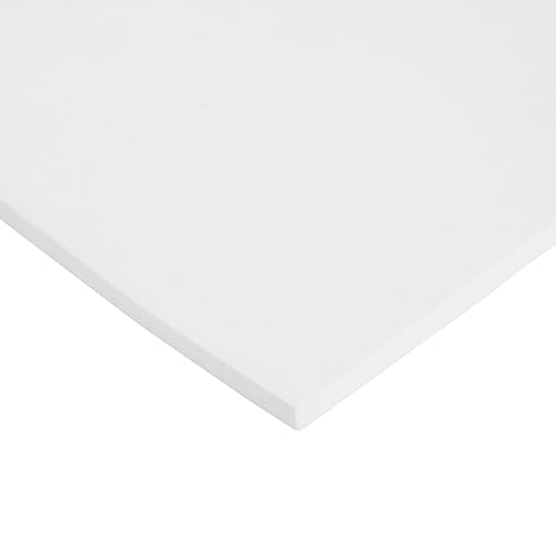 6mm Foam Roll, White Foam Sheet for Cosplay Armor, Costumes, High Density 100 kg/m3 (14x39 in)