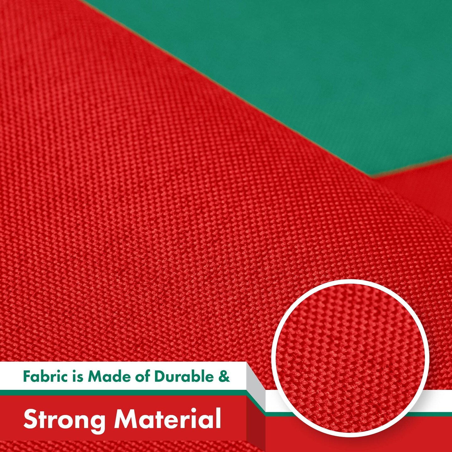 G128 2 Pack: Bulgaria Bulgarian Flag | 3x5 Ft | Printed 150D Polyester - Indoor/Outdoor, Vibrant Colors, Brass Grommets, Quality Polyester, Much Thicker More Durable Than 100D 75D Polyester
