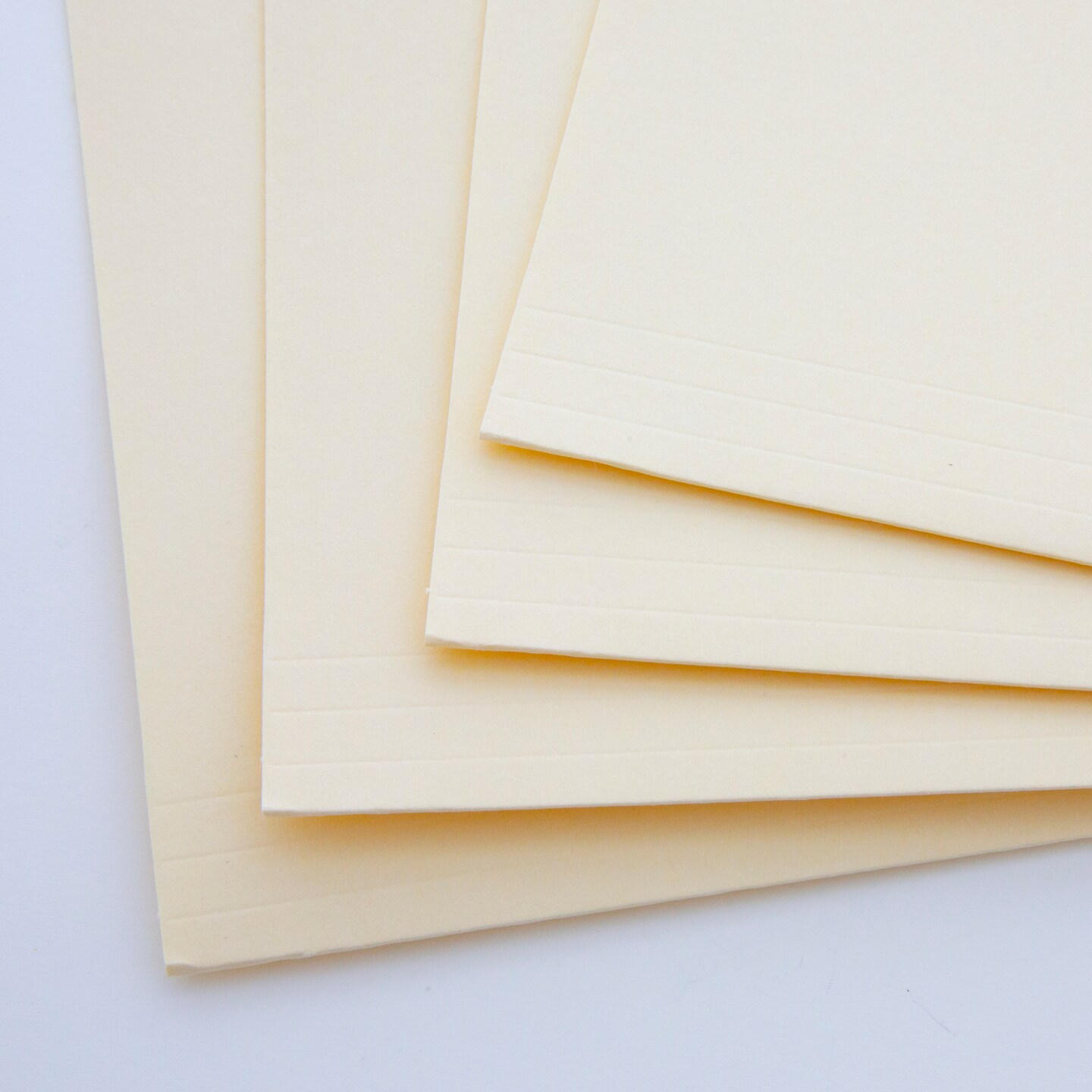 BAZIC Manila File Folder 1/3 Cut Letter Size (6/Pack)