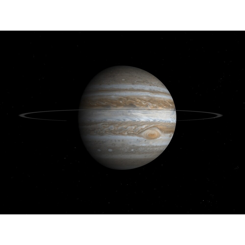 Artists Concept Of The Planet Jupiter Poster Print