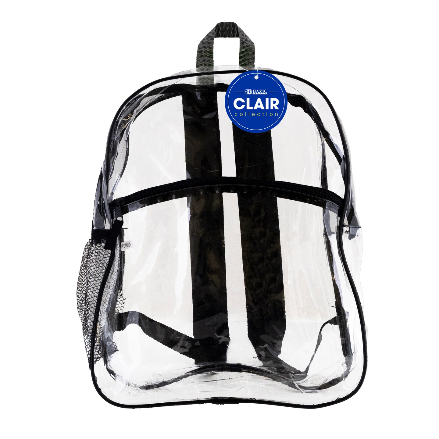 BAZIC Clair Clear Backpack 15&#x22;