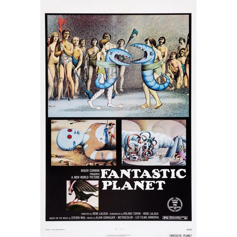 Fantastic Planet 1973 Movie Poster Masterprint