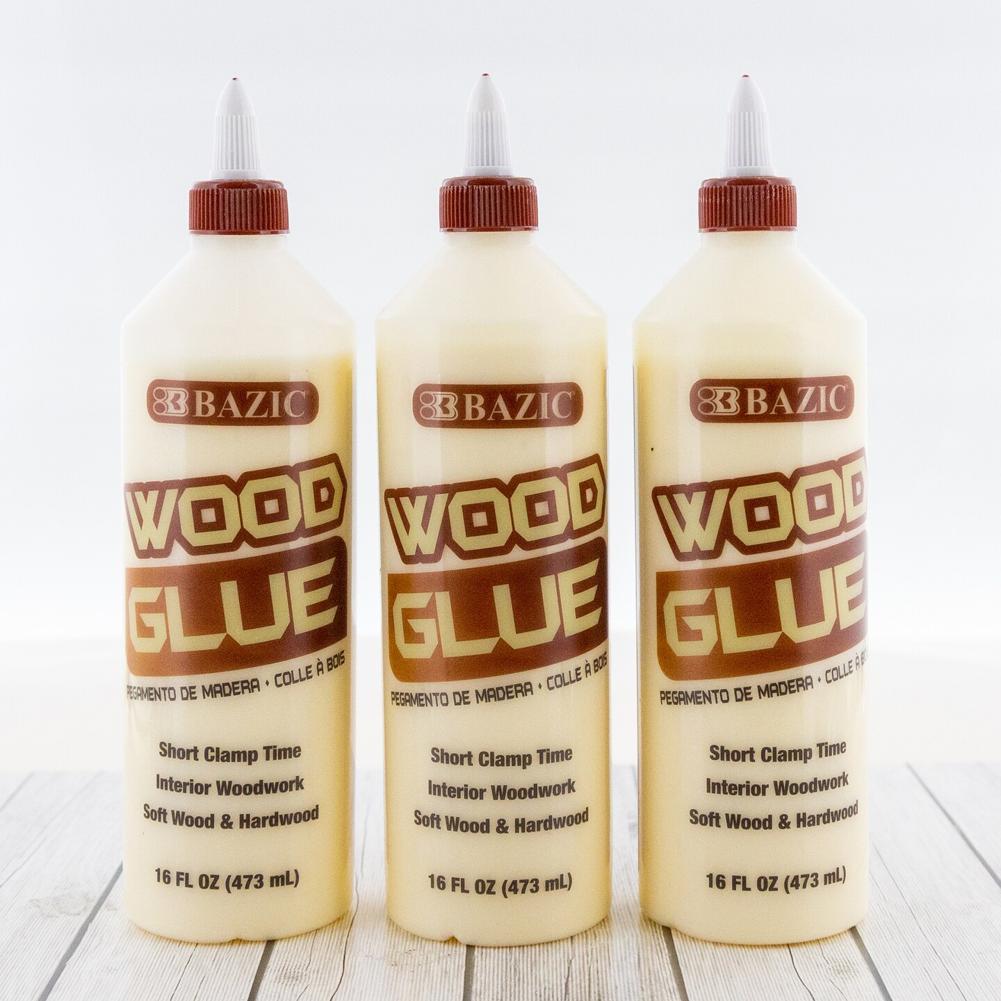 BAZIC 16 FL OZ (473 mL) Jumbo Strong Bond Wood Glue