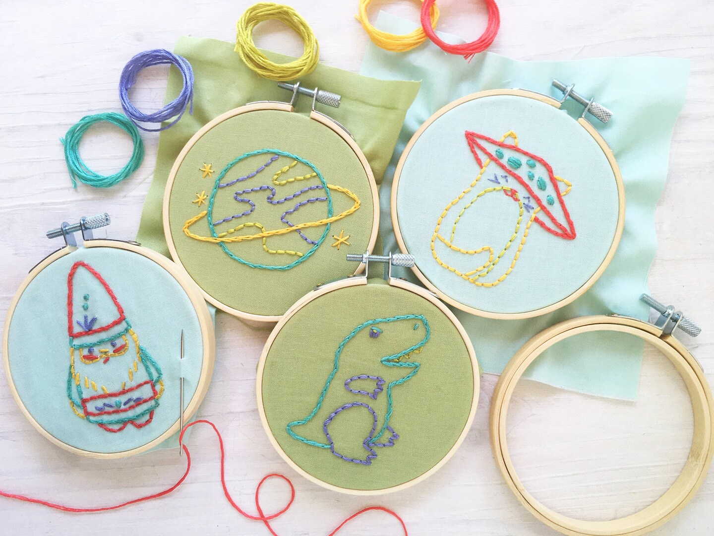 ☆Custype☆Embroidery Craft Set Amazon.com: KLUTZ Super Cute Embroidery Craft Kit : Arts