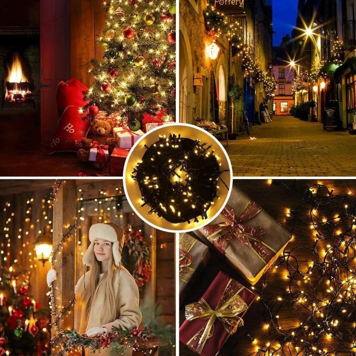 Waterproof Christmas Lights for Outdoor and Indoor