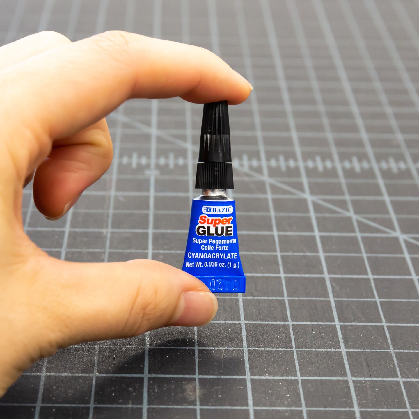 BAZIC Super Glue 0.036 oz Single Use (1g)(6/Pack)