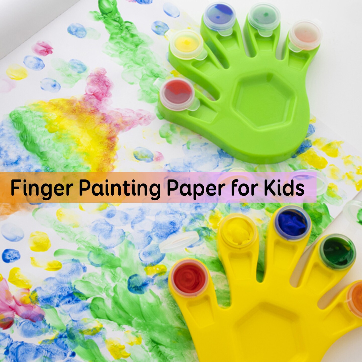 BAZIC Finger Paint Paper Pad, 16&#x22;X 12&#x22;(20 Ct.)