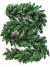 12-Pack: 9ft Deluxe Evergreen Garland with 190 Tips by Floral Home&#xAE;, Floral Home by Artificial Flowers