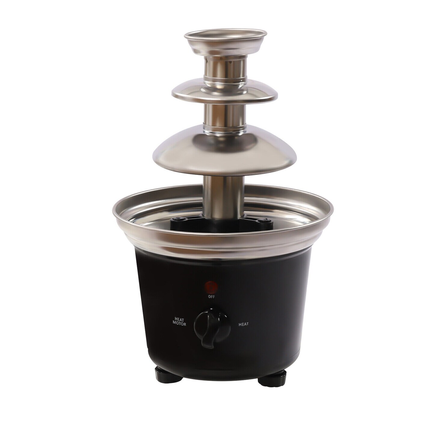 Kitcheniva 3-Tier Stainless Steel Luxury Chocolate Fountain Machine