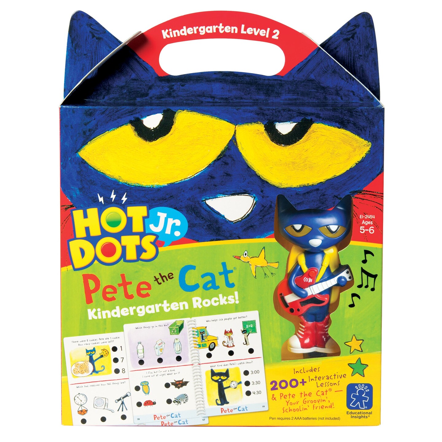 Hot Dots&#xAE; Jr. Pete the Cat Kindergarten Rocks! Set