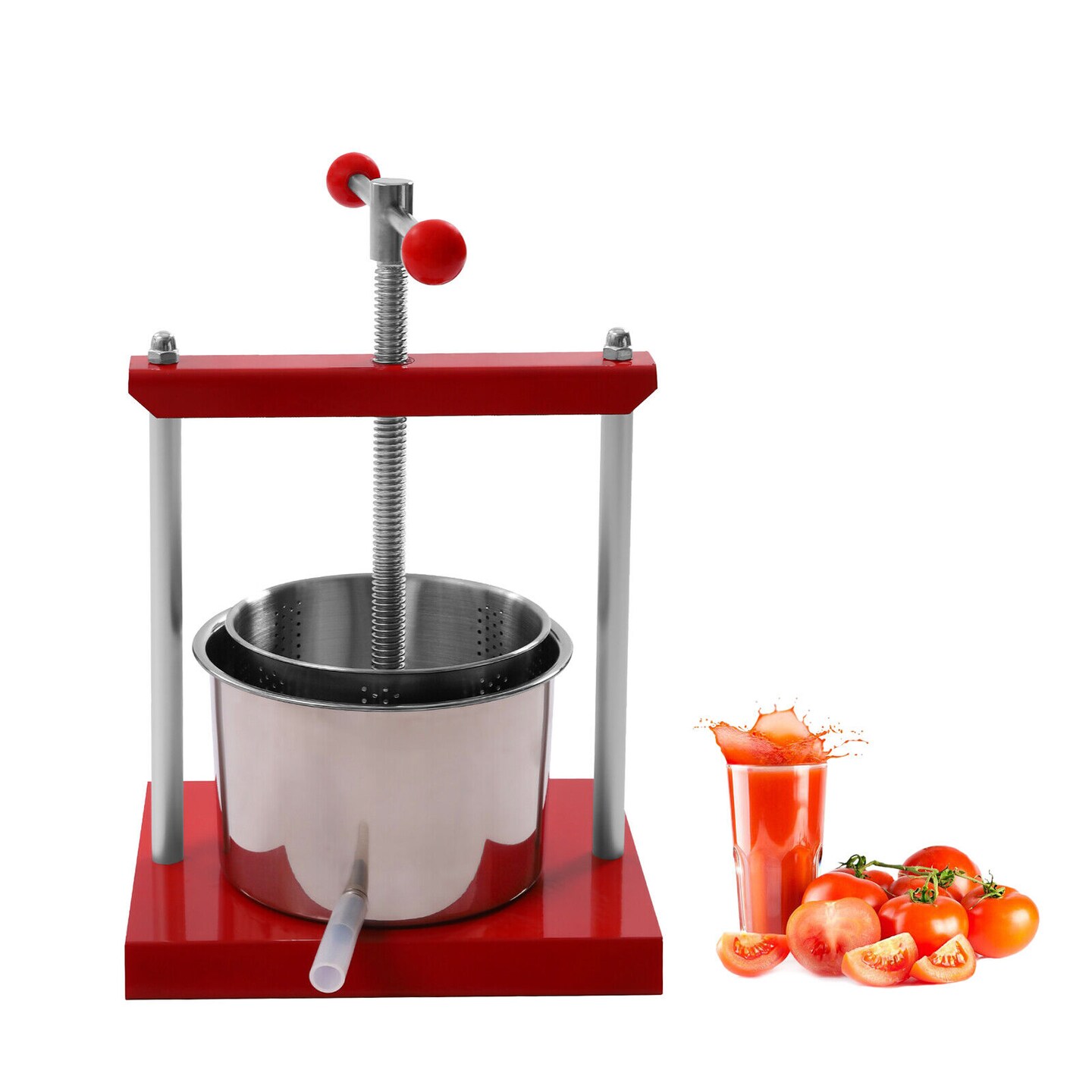 Kitcheniva Stainless Steel Fruit Wine Manual Press