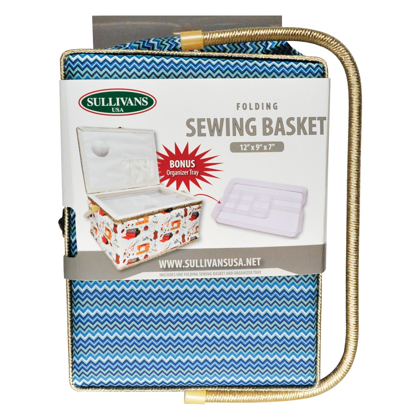 Folding Sewing Basket