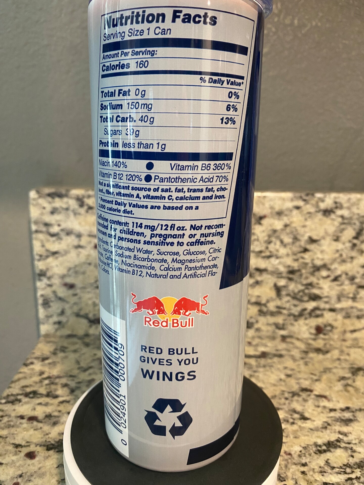 Red Bull Ingredients Breakdown [Is it Safe to Drink?] - Organic Authority, image size:810x1080