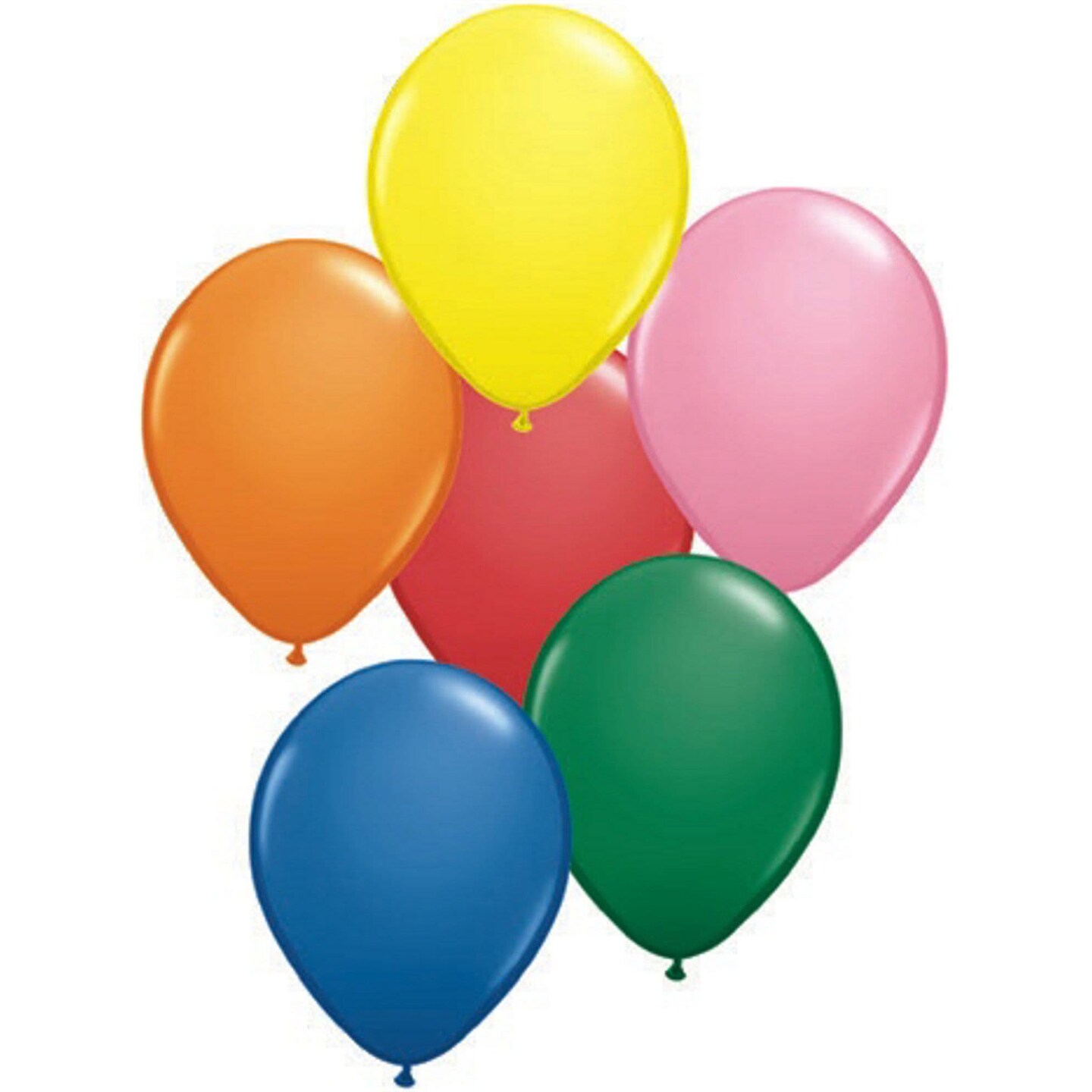 Qualatex&#xAE; Balloons,  Assorted Colors, 9&#x22;  (Bag of 100)