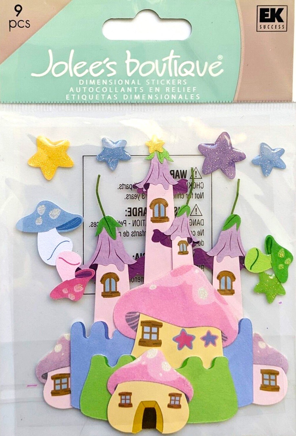 Jolee&#x27;s Boutique Fairy Castle Dimensional Stickers