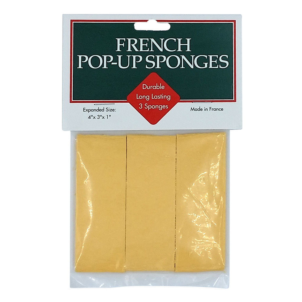 French Pop-Up Sponge - 3 Pack