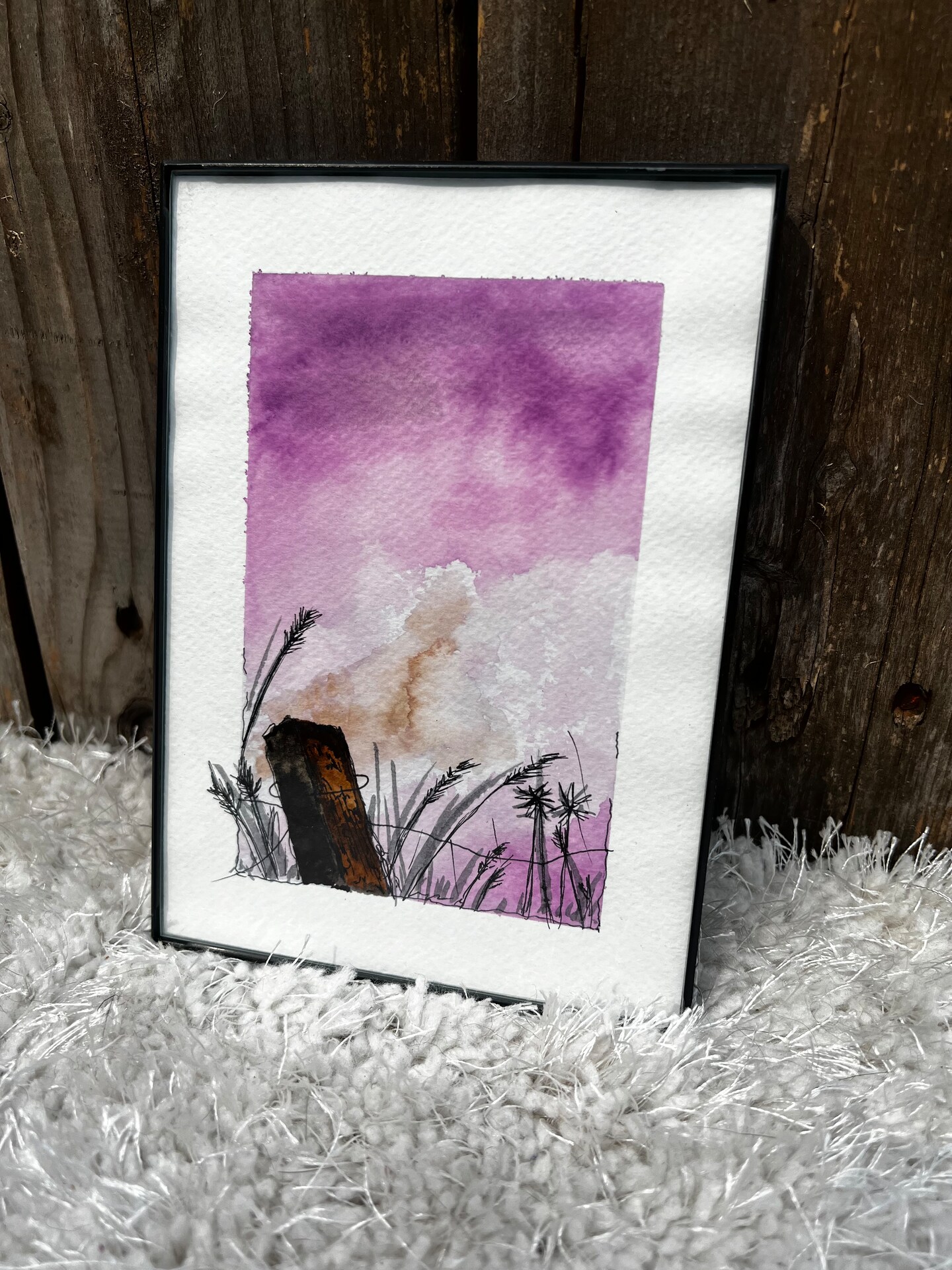 How To Frame Your Watercolor Painting