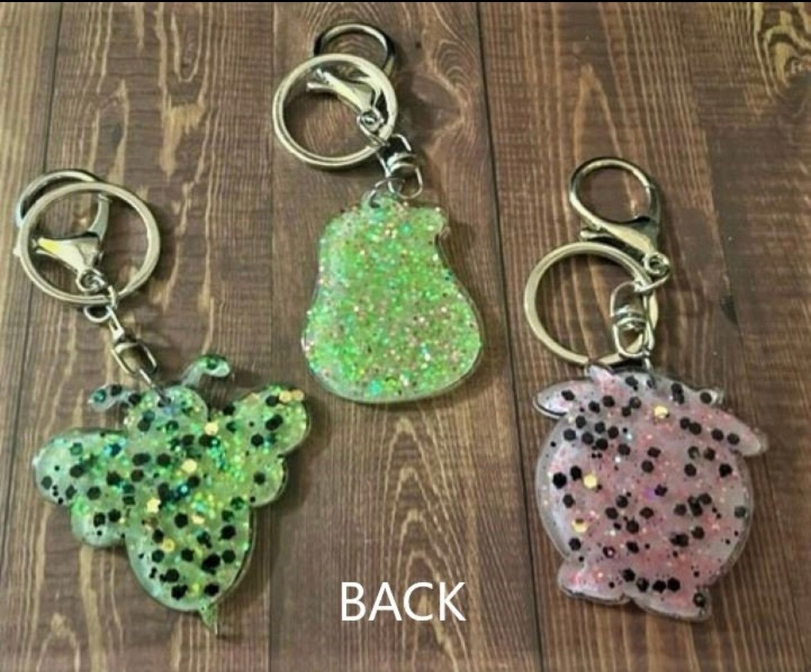 Custom 2025 resin keychains
