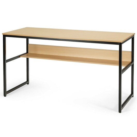 55 inches Computer Desk, Home Office Desk Writing Table for