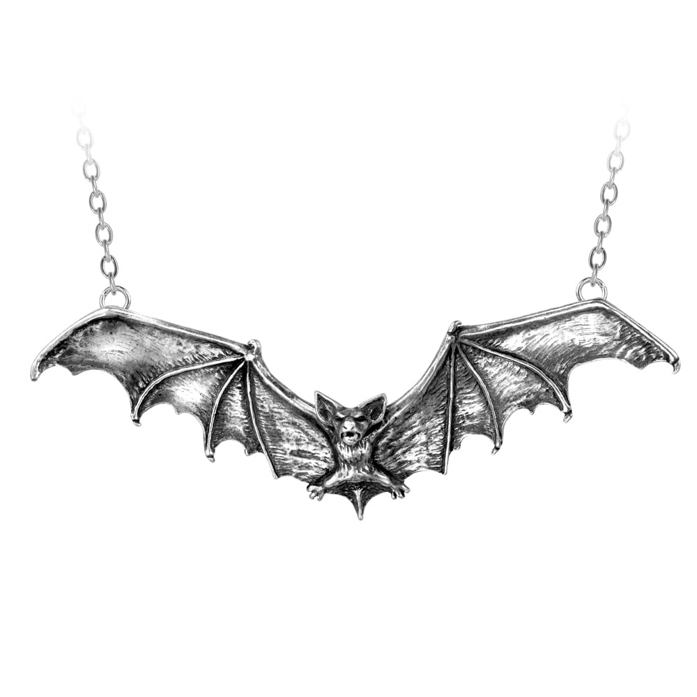 Alchemy Gothic   Gothic Bat Necklace