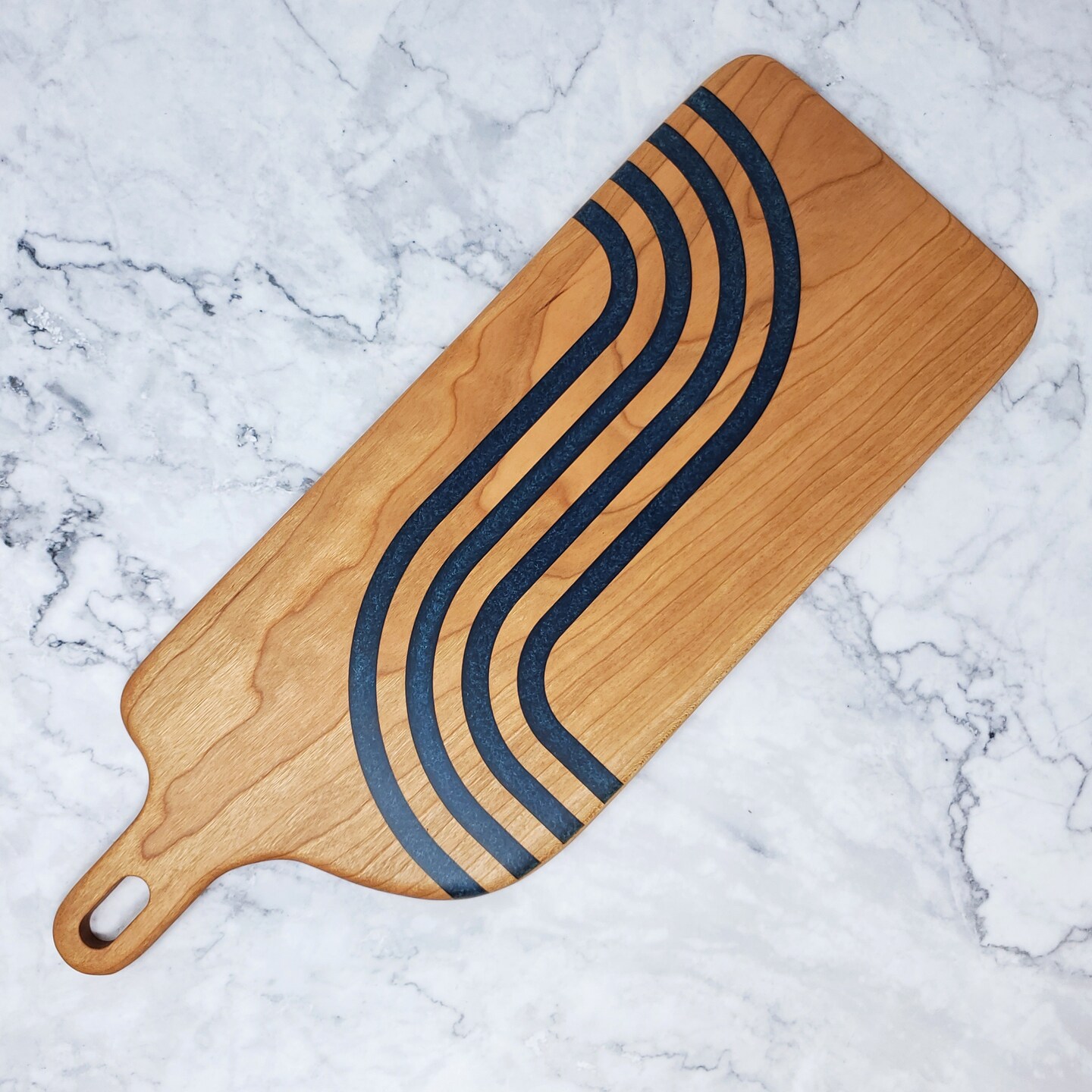 Modern Charcuterie Board - Cherry Wood | MakerPlace by Michaels