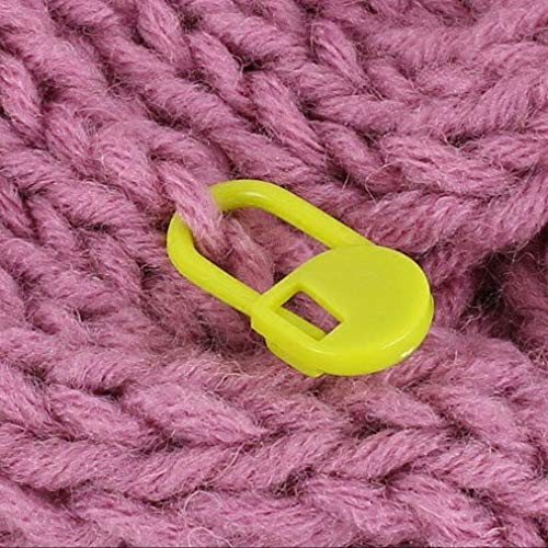 150 Pieces Knitting Crochet Locking Stitch Markers Stitch Needle Clip Counter 10 Colors (Color Ship Randomly)