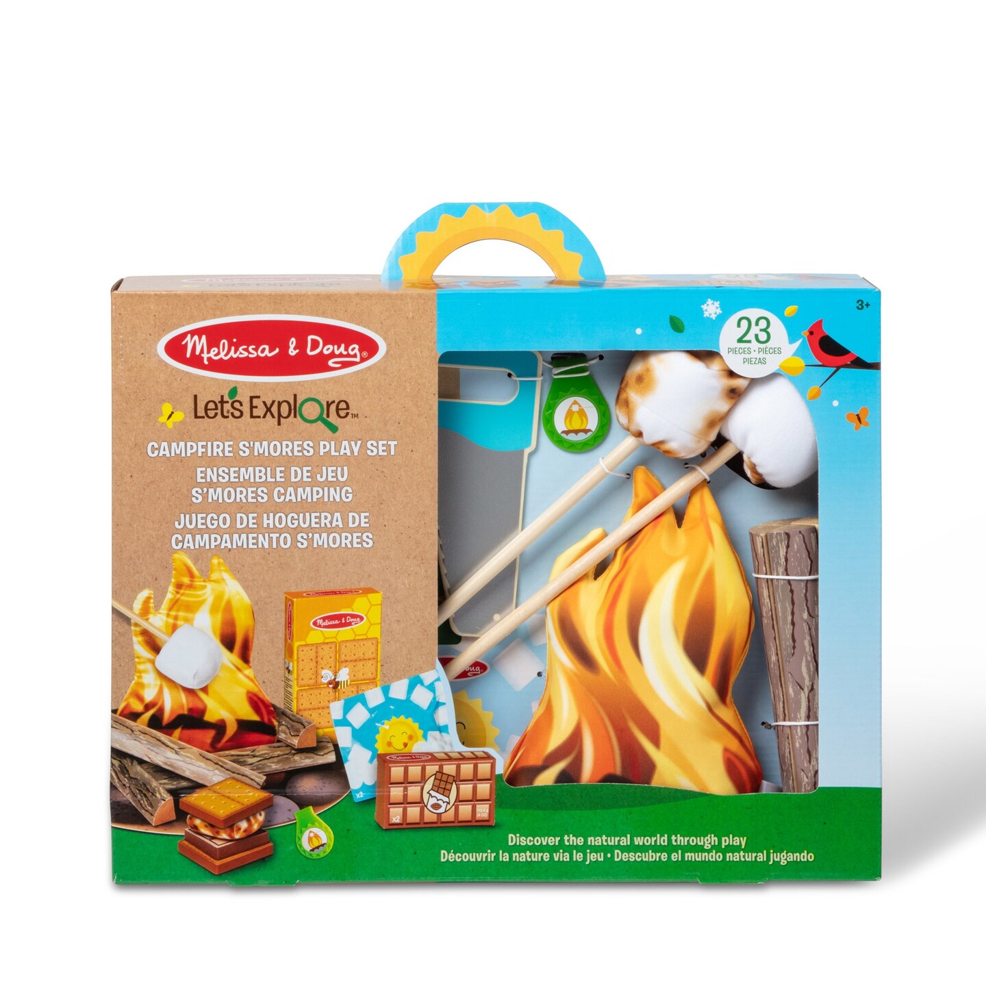 Melissa &#x26; Doug Let&#x27;s Explore Campfire S&#x27;mores Play Set-