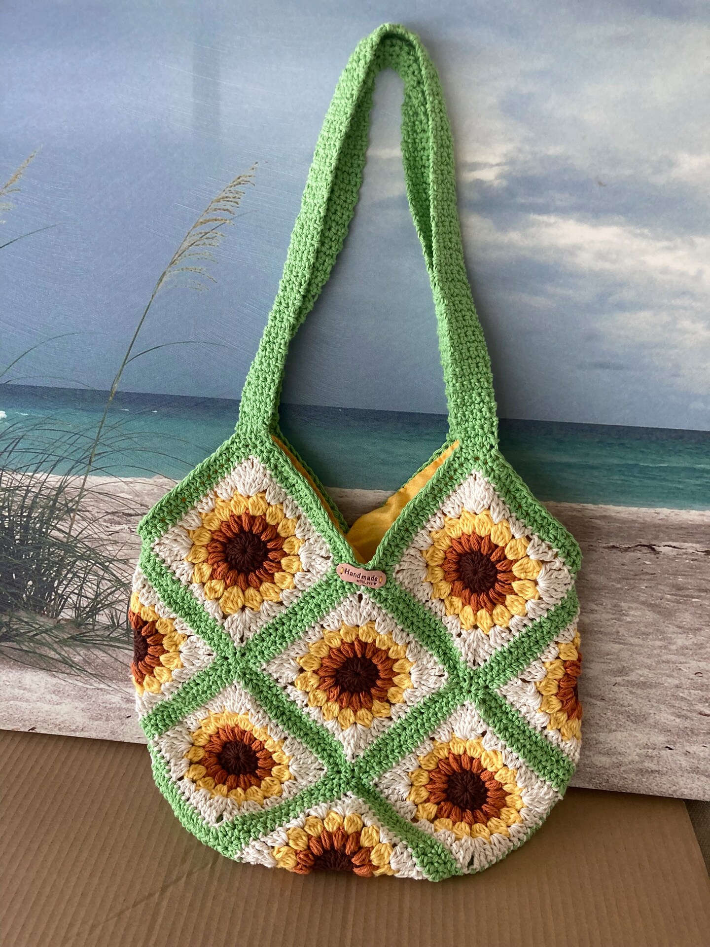 Granny Square Boho Crochet Bag Free Pattern Boho Hippie Granny