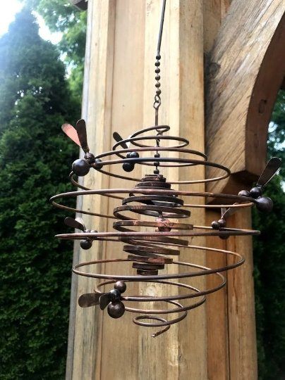Honey Bee Spiral Mobile