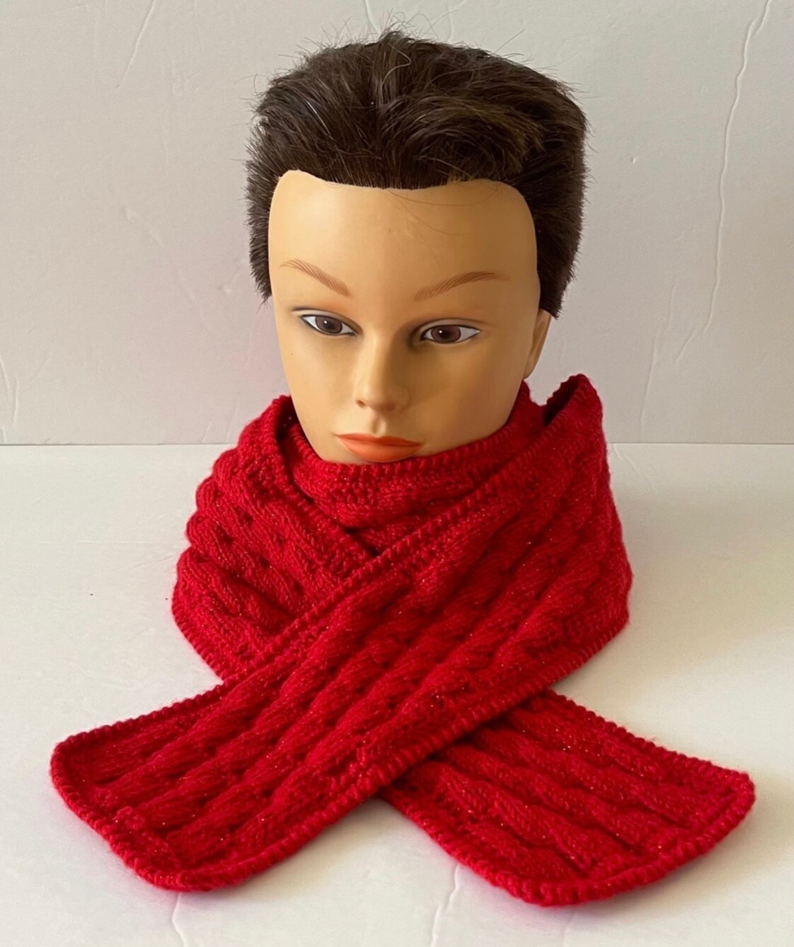 Hand Knitted Ladies popular Scarf