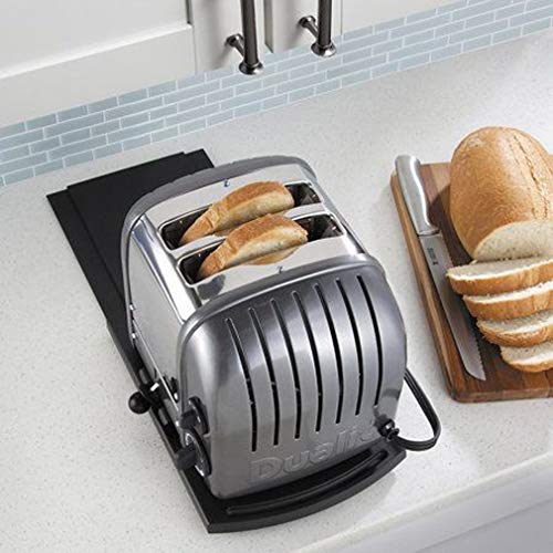 Handy Sliding Tray Sliding Tray Mat for Coffee Maker,Kitchen Appliance Moving Caddy,Countertop Stoage for Air Fryer, Blender, Stand Mixer,Food Processors,2 Sets