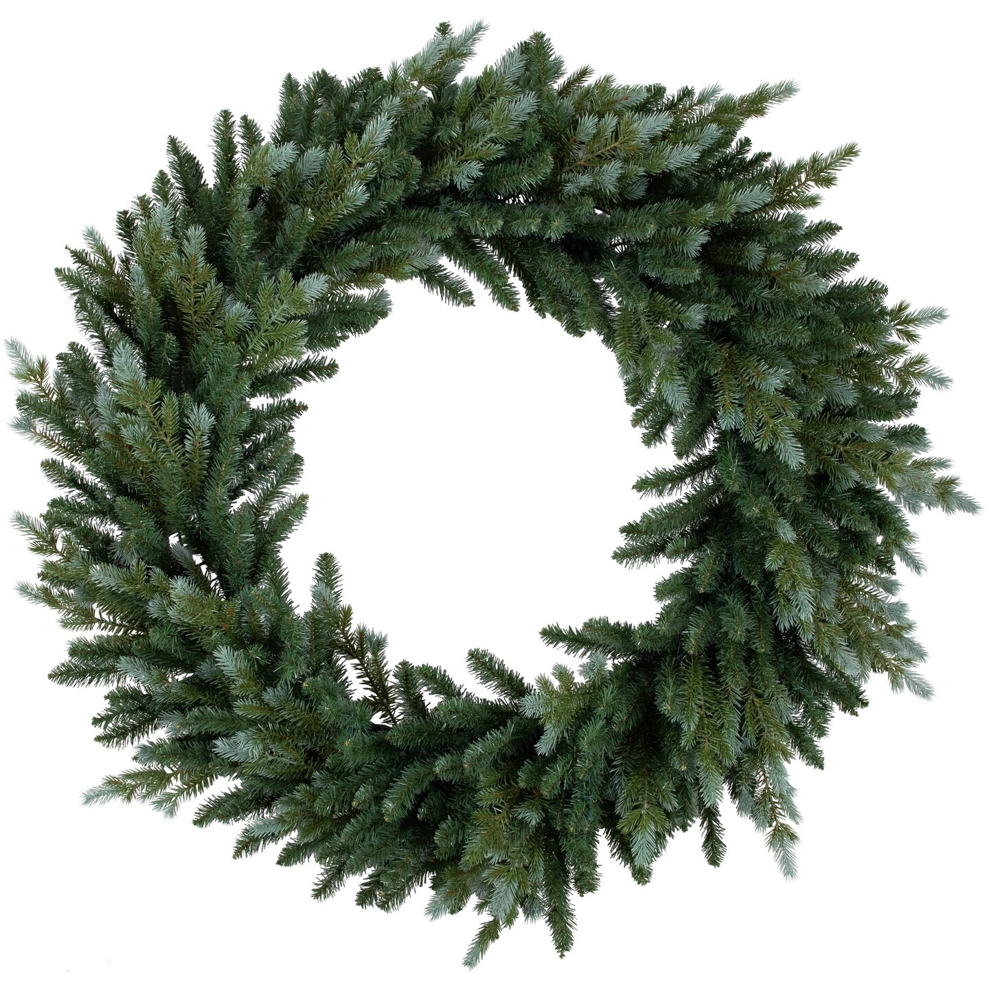 Northlight Real Touch™ Blue Spruce Artificial Christmas Wreath - 48" - Unlit