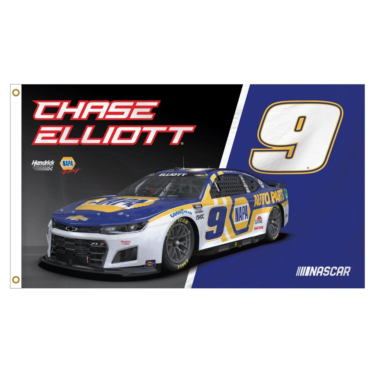 R and R Imports Chase Elliott 9 Nascar 3 x 5 Car Flag New for 2022