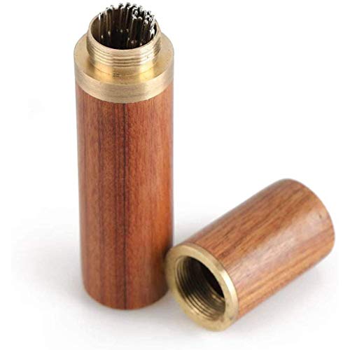 25 Pcs Hand Sewing Big Eye Needles Sharp Needle,with Solid Wood Needle Case for