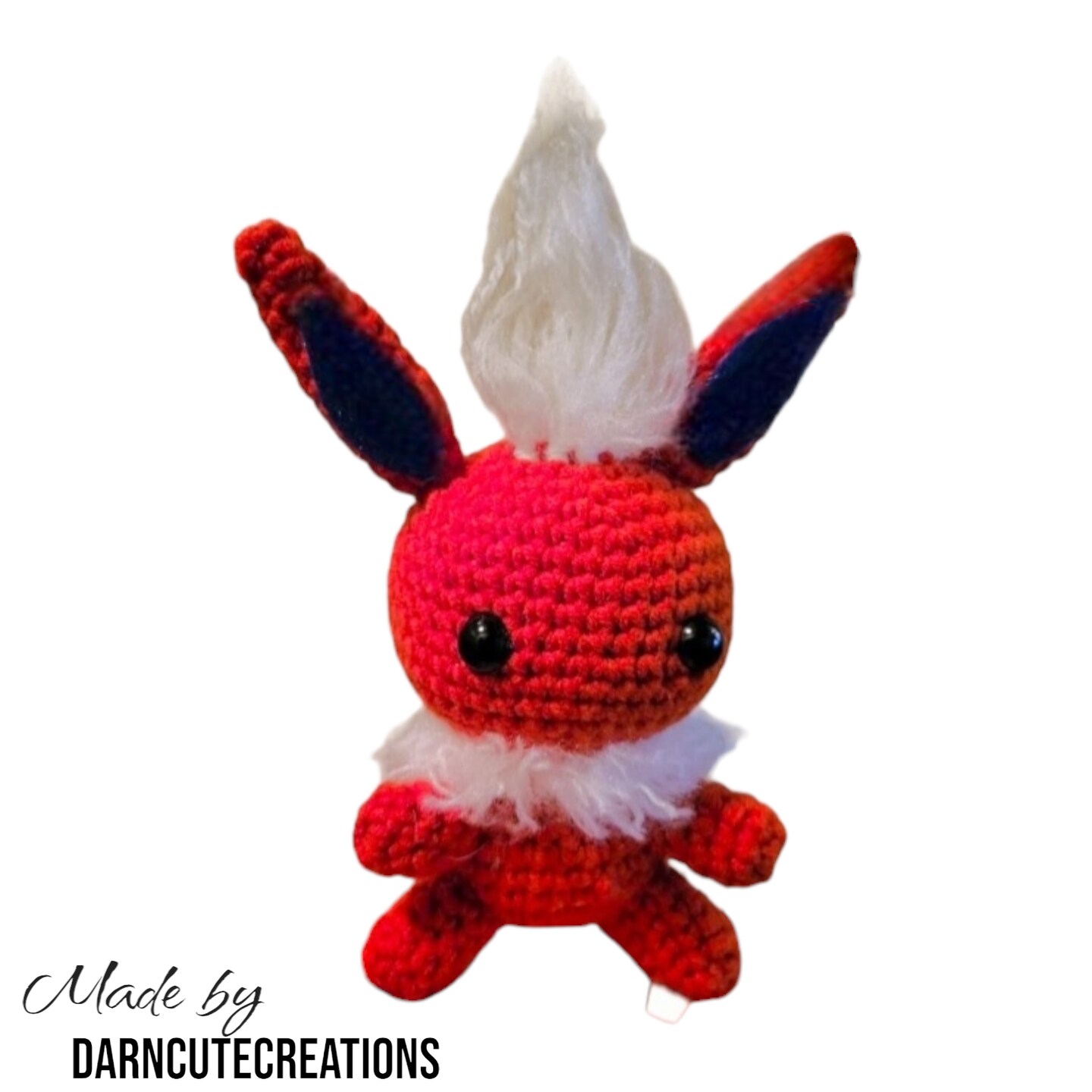 Crochet Collectable Pokemon Plushies - Flareon, Eevee Evolutions product 5