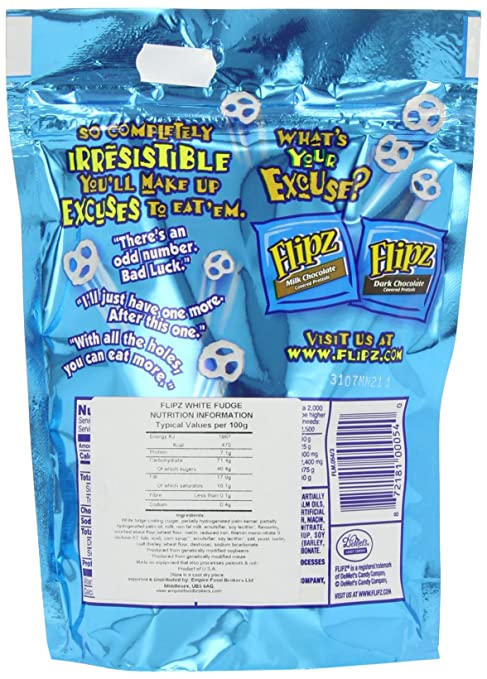 White Fudge Pretzels, 5 Oz (Case of 6)