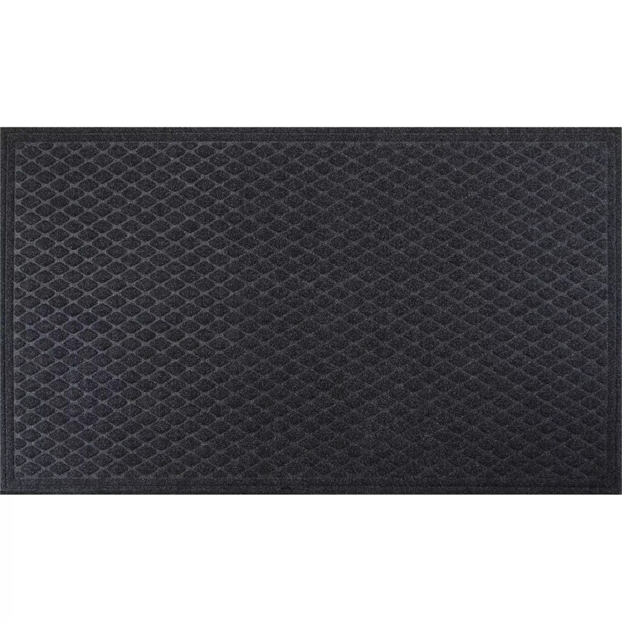 Members Mark 3X5 Entrance Mat Diamond Scraper (Charcoal)