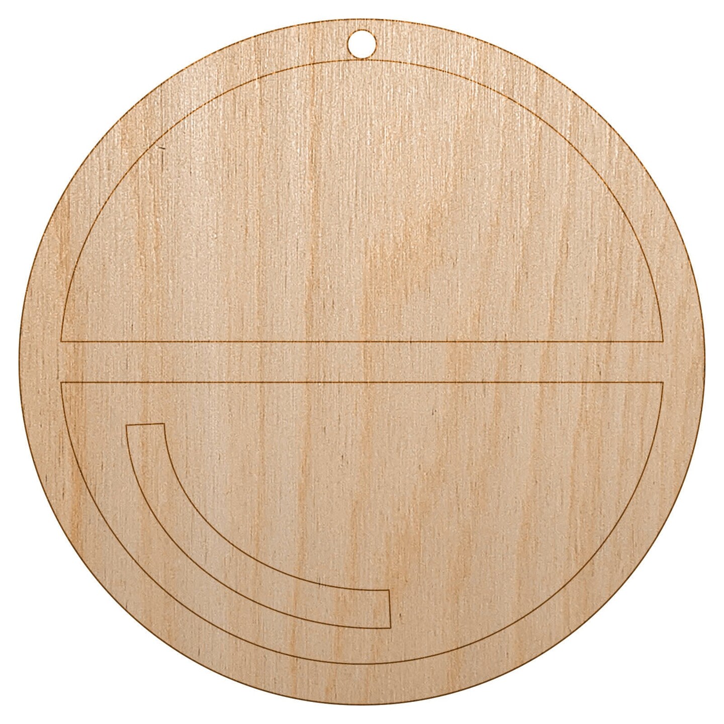 Tablet Pill Medicine Medication Symbol Unfinished Craft Wood Holiday Christmas Tree DIY Pre-Drilled Ornament