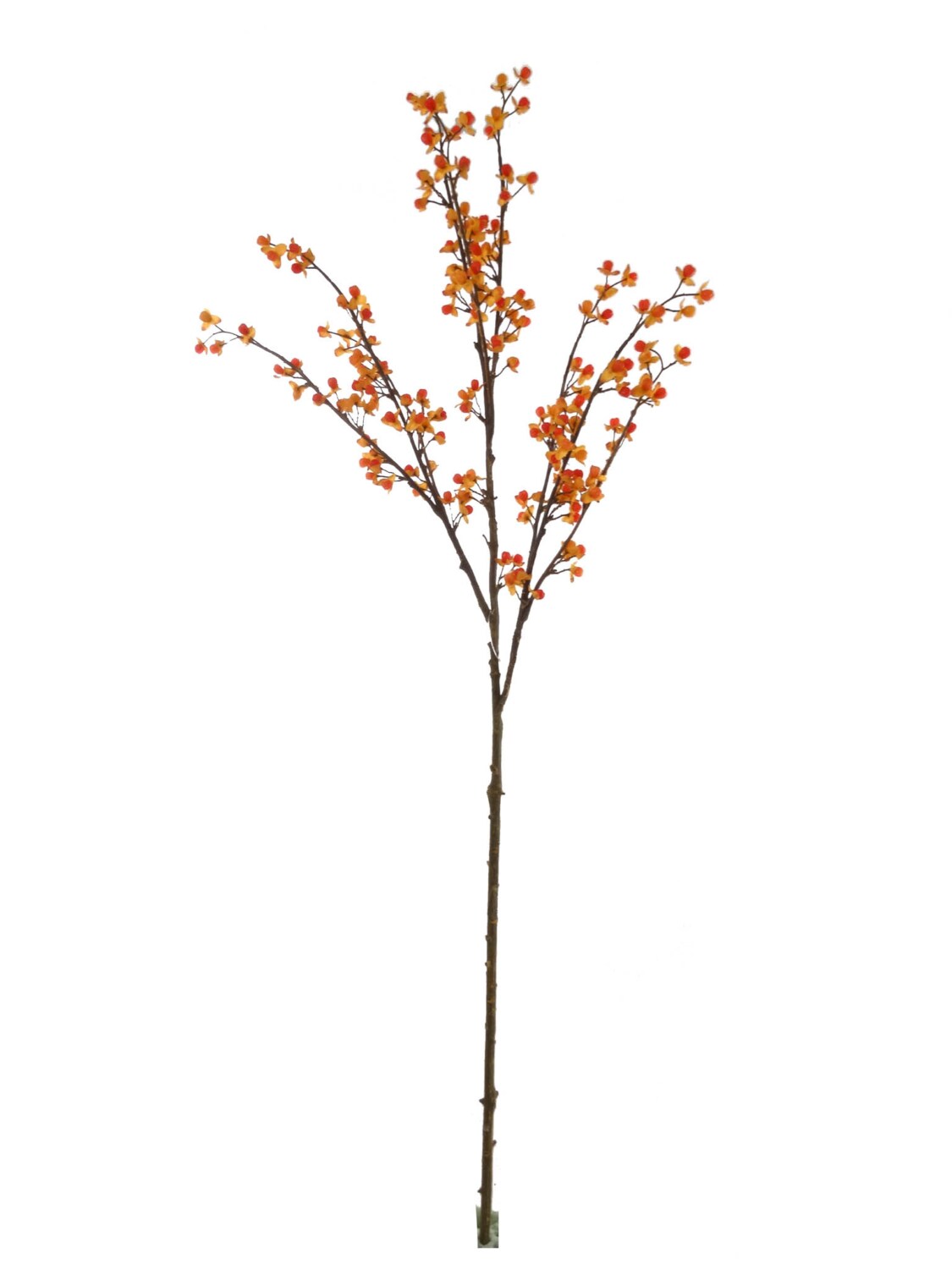 38-Inch Bittersweet Spray - Radiant Set of 12, Lifelike Artificial Fall Branches for Seasonal Arrangements & Home Décor - Stunning Autumn Accent, Floral Home by Artificial Flowers